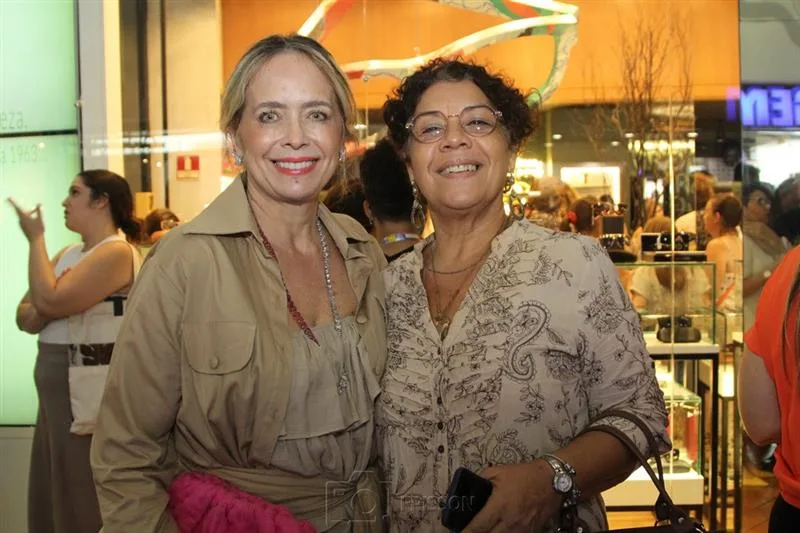 Andrea Fialho e Cida Parente