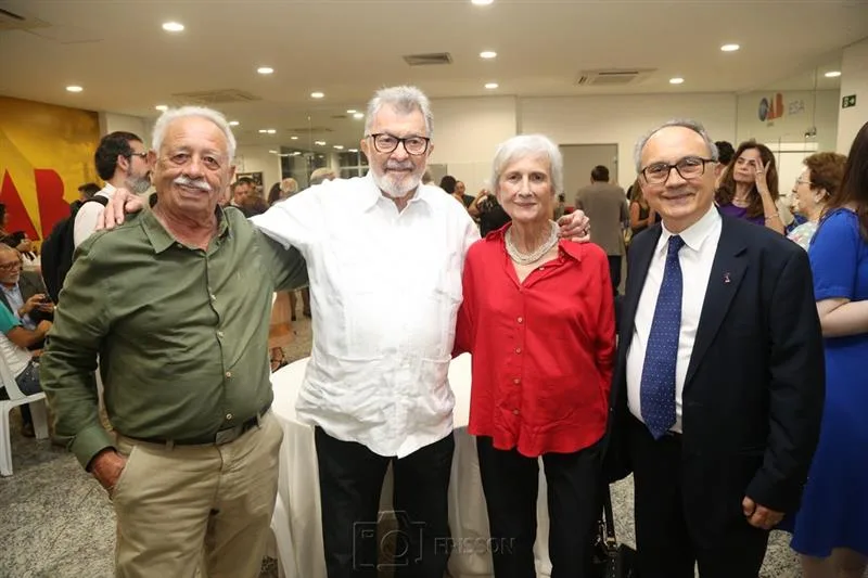 Antonio Viselmo, Eudoro e Ermengarda Santana e Afro Lourenço
