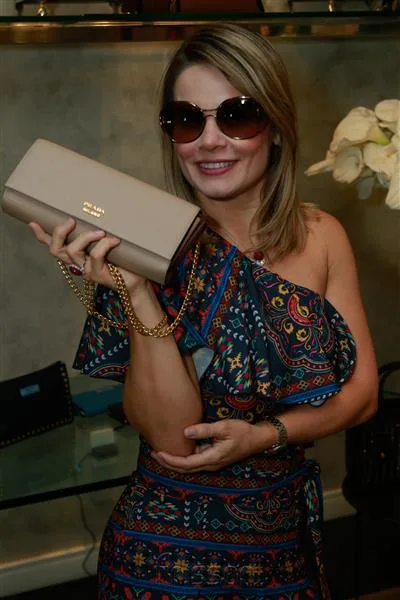 Lenita recebe Prada
