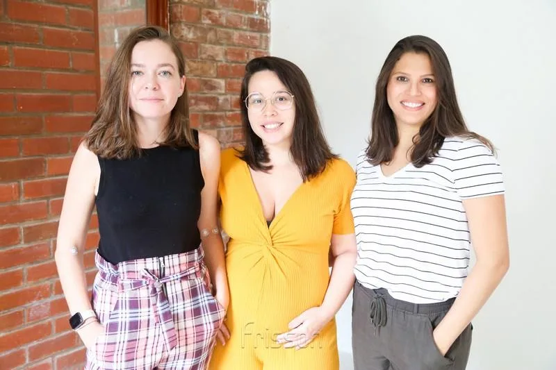Carol Timbó, Mirna Albuquerque e Anelise Bluhm