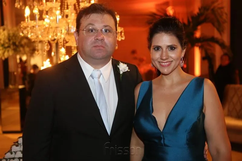 Aroldo Feitosa e Ana Angelica Vasconcelos