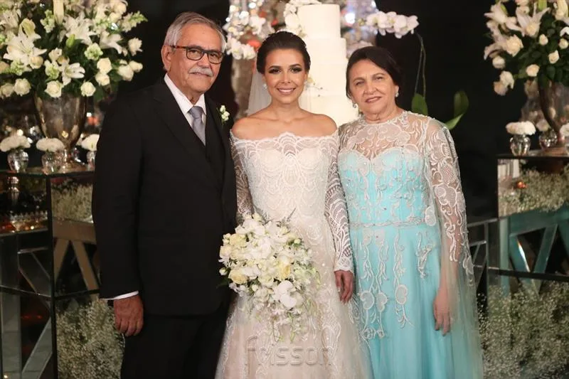 Alcimario Caetano, Rhanna Monteiro e Maria do Rosario