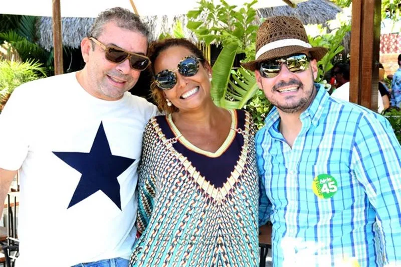 Cláudio Silveira, Gil Santos e Miguel Filho