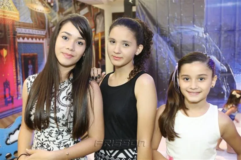 Ana Carla Nobre, Karina Arruda e Ana Clara Nobre