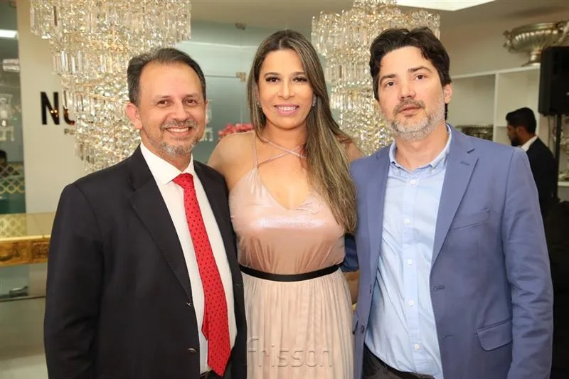 Clailson Ribeiro, Luciana Monteiro e Beto Bastos