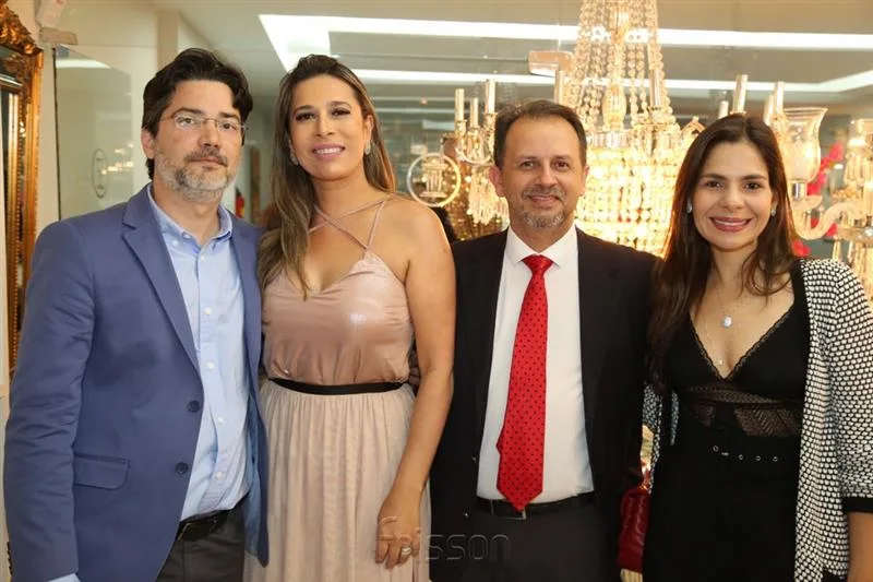 Beto Bastos, Luciana Monteiro, Clailson e Eveline Ribeiro
