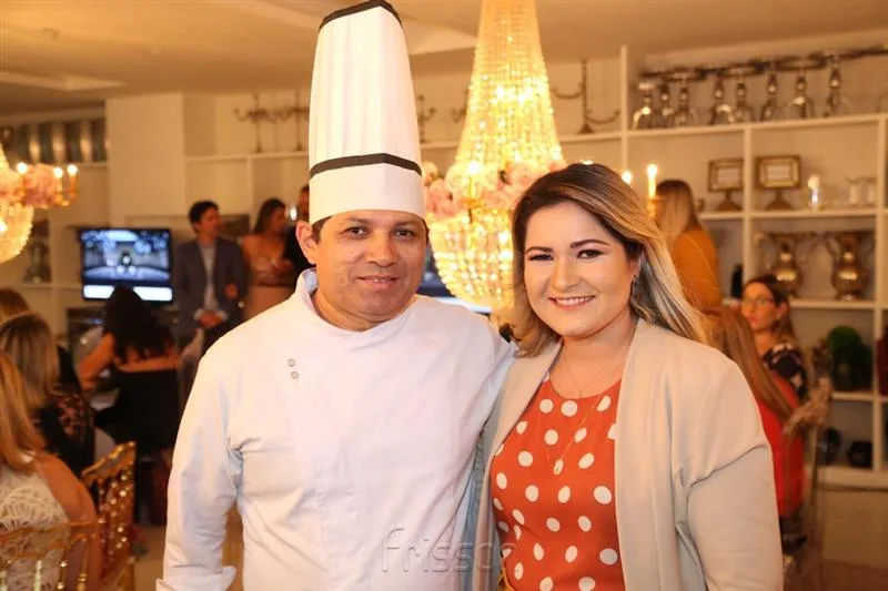 Chef Evando Sousa e Lidu Figueiredo