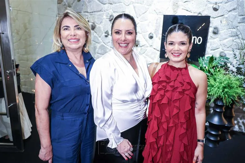 Cris Cavalcante, Graziela Veloso e Elita Almeida