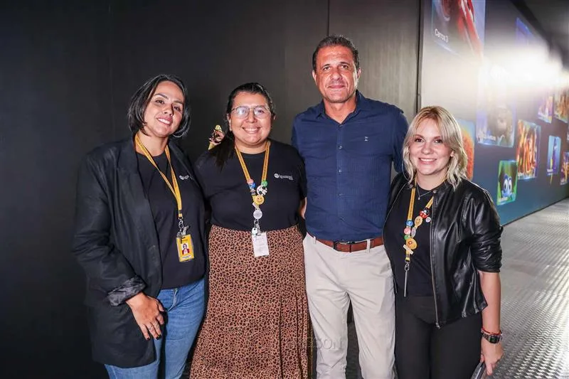 Adyna Cavalcante, Aline Basilio, Wellington Oliveira e Carolina Moraes