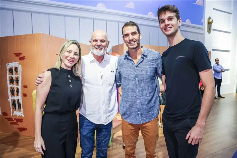 Gaída Dias, João Carlos Parente, Flavio Furtado e João Parente