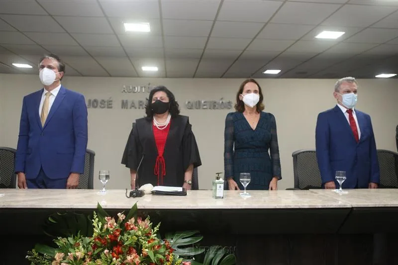 Camilo Santana, Nailde Pinheiro, Izolda Cela e José Sarto