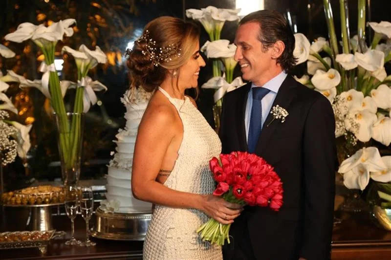 Cynthia Nóbrega e Luciano Petri
