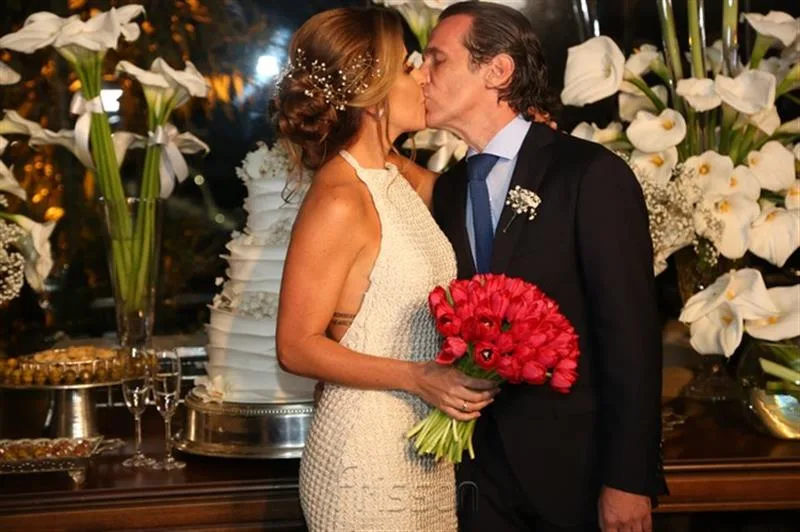 Cynthia Nóbrega e Luciano Petri