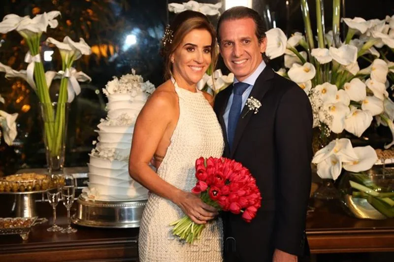 Cynthia Nóbrega e Luciano Petri
