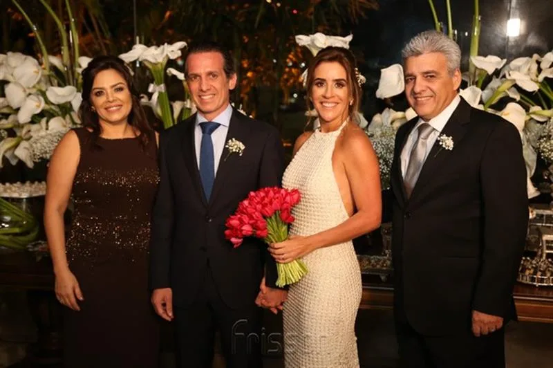 Ana Maria, Cynthia, Luciano Petri e Eliézer Feitosa