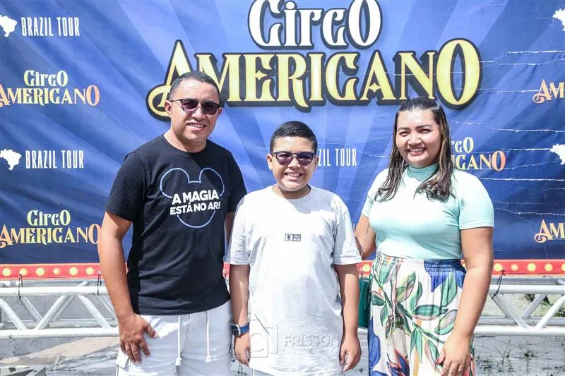 Andre Sousa, Hugo Ariel e Leila Sousa