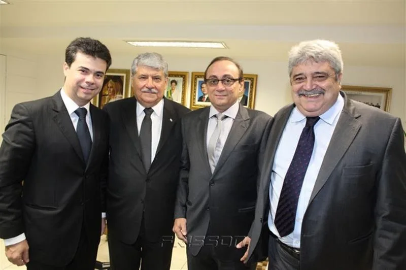 Duda Brigido, Ademar Bezerra, Tin Gomes e Marcelo Feitosa