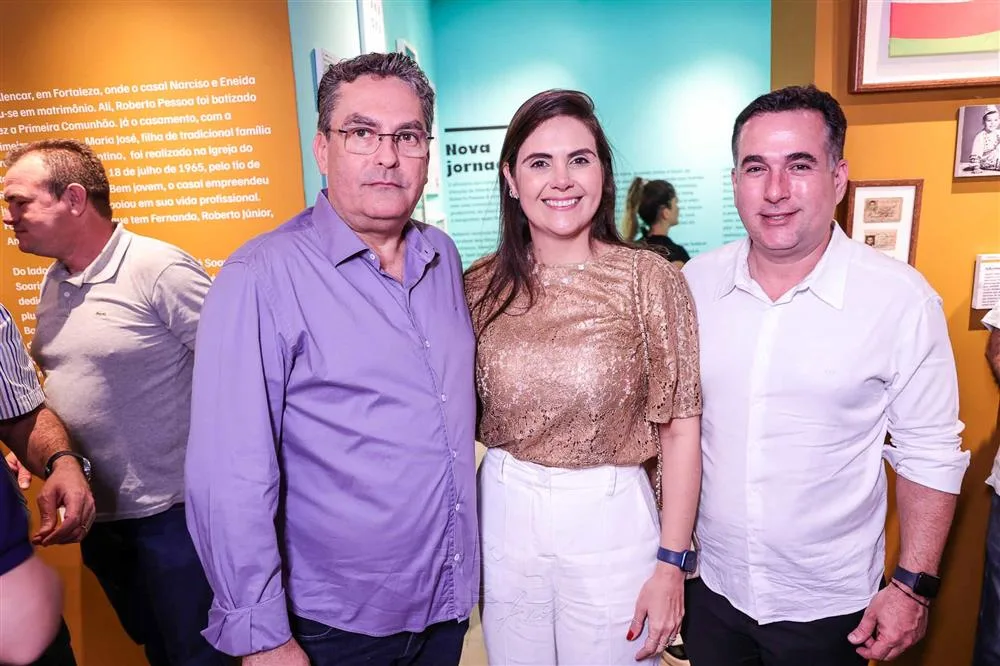 Alexandre Porto, Nelsa Evangelista e Raphael Pessoa