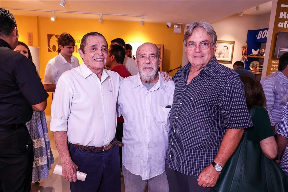 Carlos Castelo, Nelson Bezerra e Valter Bardawil
