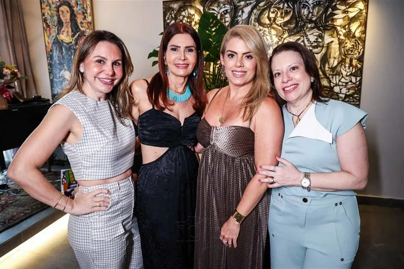 Adriana Queiroz, Lorena Pouchain, Leticia Studart e Anazelia Gadelha