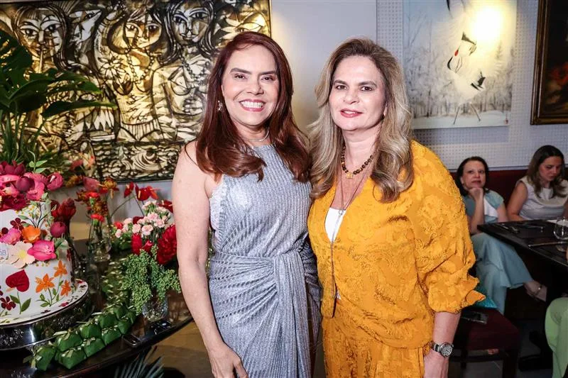 Claudia Alexandre e Germana Wanderley