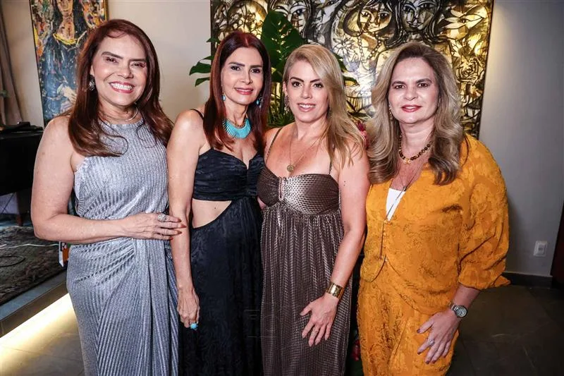 Claudia Alexandre, Lorena Pouchain, Leticia Studart e Germana Wanderley