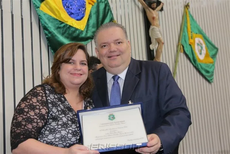 Eveline e Pedro Jorge Medeiros