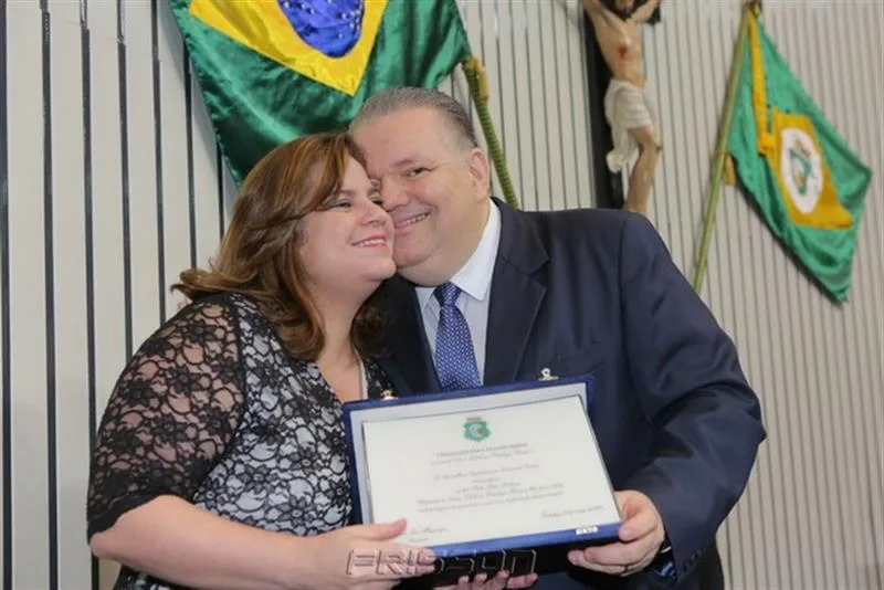 Eveline e Pedro Jorge Medeiros