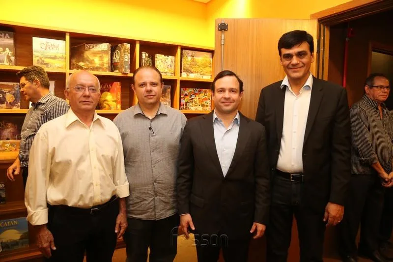 Chico César, Claudio Pinho, Igor Barroso e Naumi Amorim