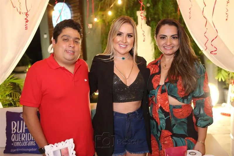 Bruno Lemos, Patricia Leitte e Cleane Fontenele