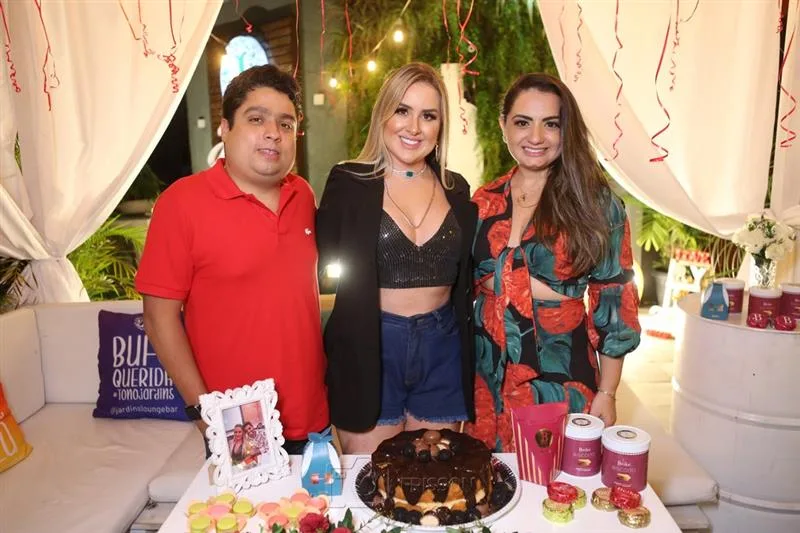 Bruno Lemos, Patricia Leitte e Cleane Fontenele