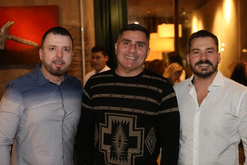 Cesar Martins, Luciano Vidal e Miguel Filho