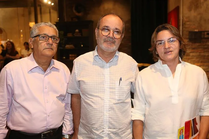 Francisco Diogo, Ediel Pimentel e Sandra Amorim