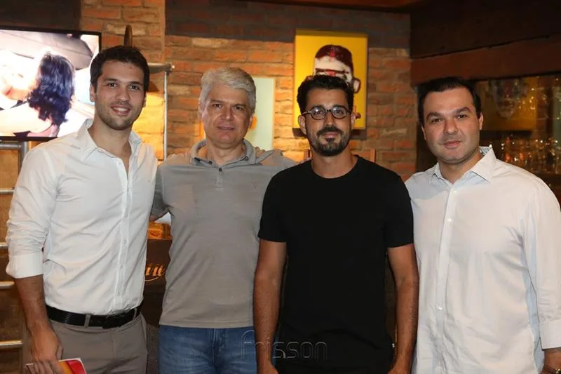 Guilherme Albuquerque, Leonardo Leal, Felipe Lima e Douglas Albuquerque