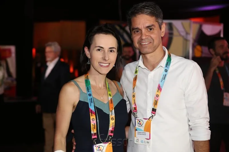Airam Tagliosa e Robério Almeida