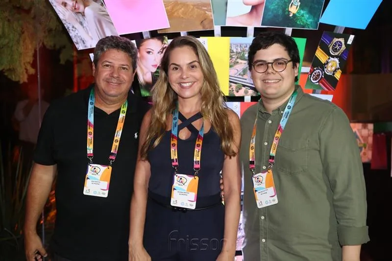 Bob, Rivana Santos e Bob Filho