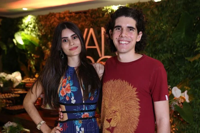 Agata Ferrari e Evandro Filho