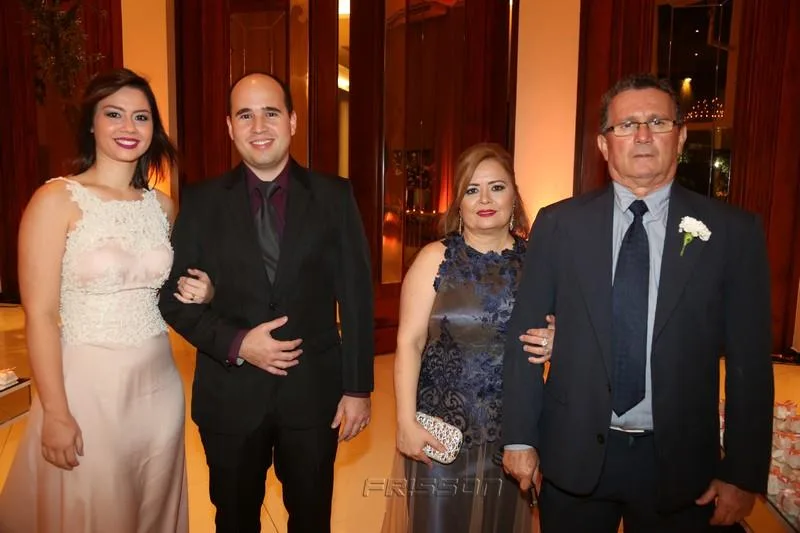 Ana e Rodrigo Câmara, Verônica e Amélio Lima