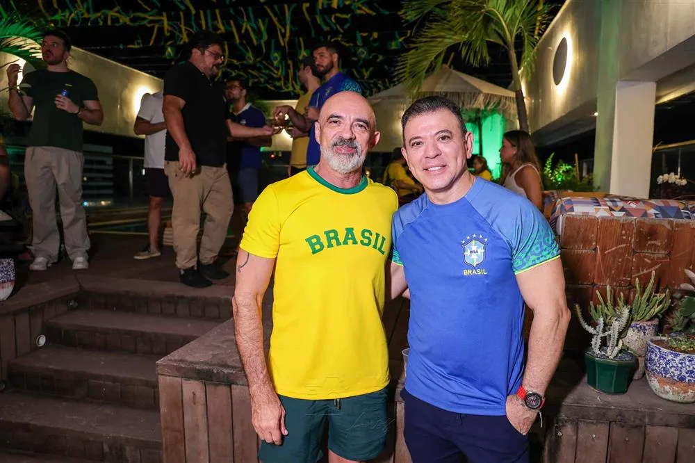 Manu Gomes e Alan Carvalho