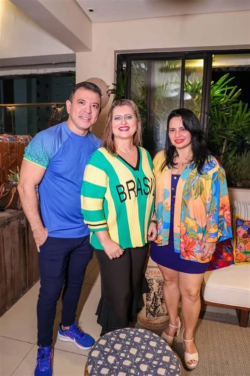 Alan Carvalho, Thelma Regina Braga e Marcia Santiago