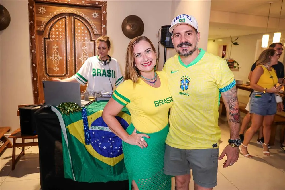 Briane de Castro e Miguel Filho
