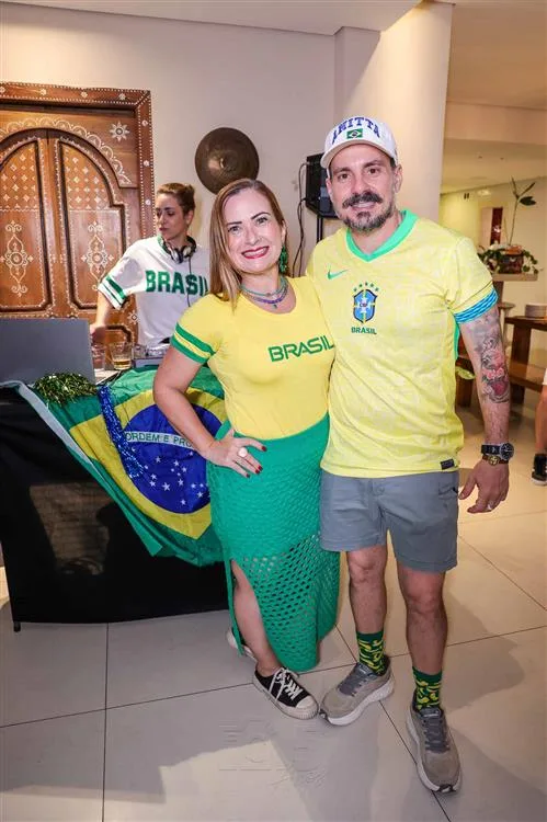 Briane de Castro e Miguel Filho