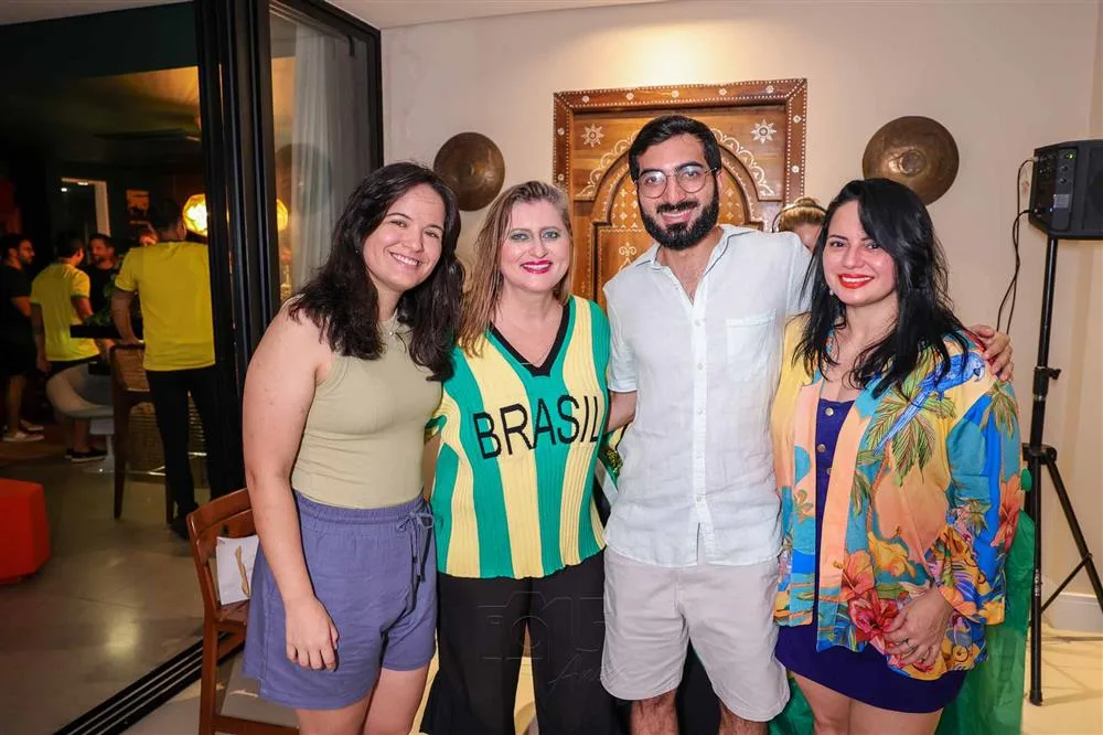 Bruna Santiago, Thelma Regina Braga, Ricardo Lessa e Marcia Santiago
