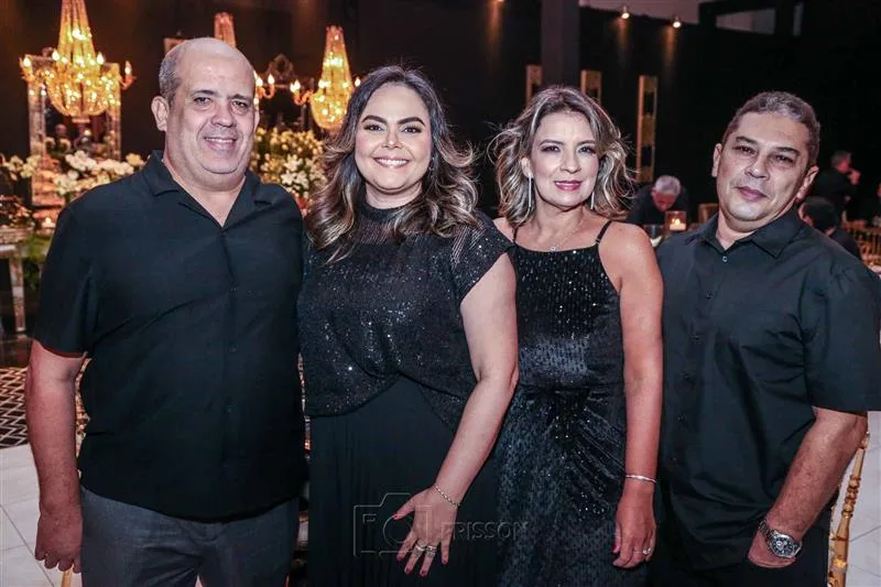 Caio Túlio, Cristina Matheus, Juliana e Renato Menezes