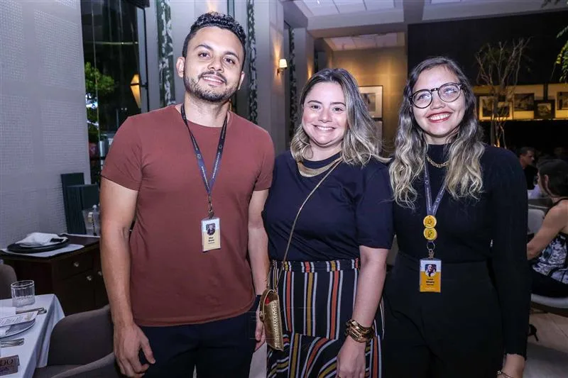 Elias Bruno, Karla Rodrigues e Lara Silveira