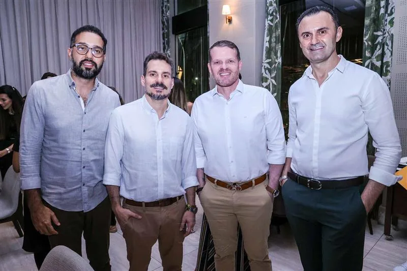 Igor Brito, Miguel Filho, Lissandro Turatti e Lucca Lunghi
