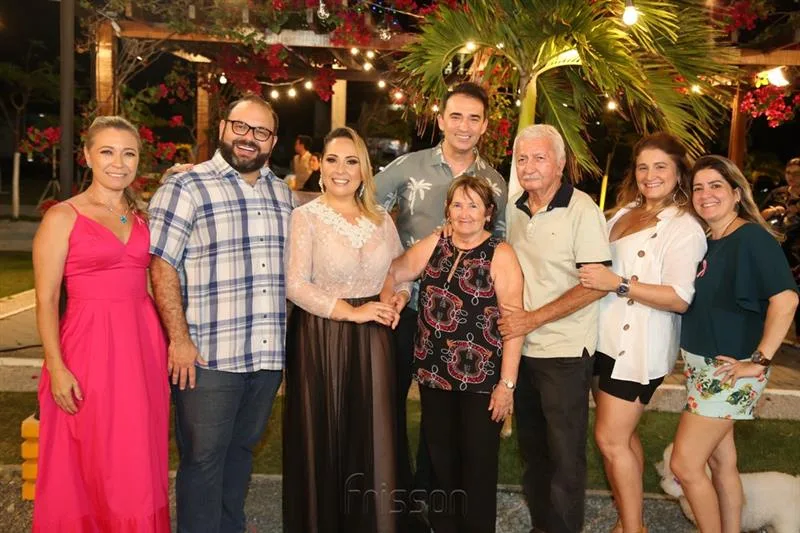 Ariany, Victor Costa, Giselle Cafe, Rosalvo Ponte, Celia, Jacob, Karina e Kathiana Bezerra