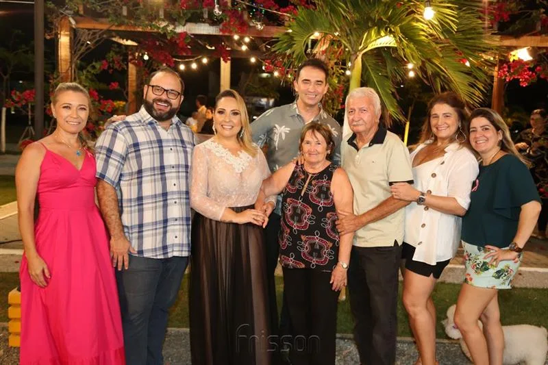 Ariany, Victor Costa, Giselle Cafe, Rosalvo Ponte, Celia, Jacob, Karina e Kathiana Bezerra