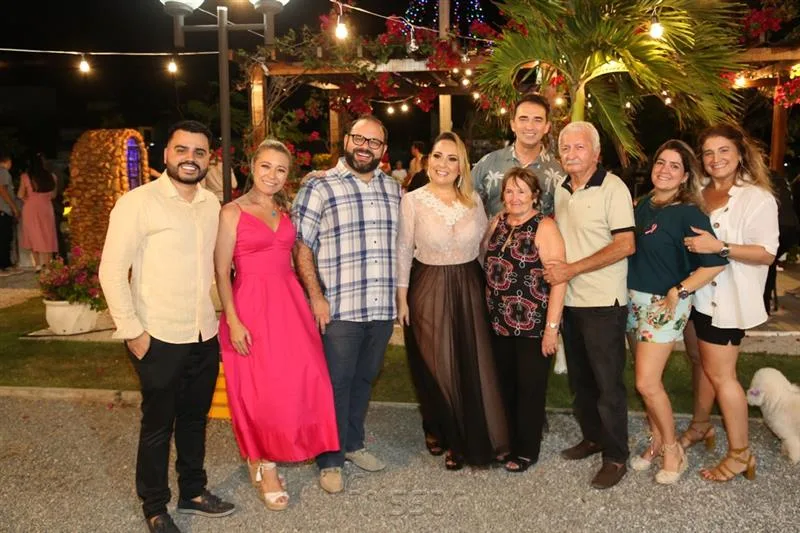 Ariany, Victor Costa, Giselle Cafe, Rosalvo Ponte, Celia, Jacob, Karina e Kathiana Bezerra