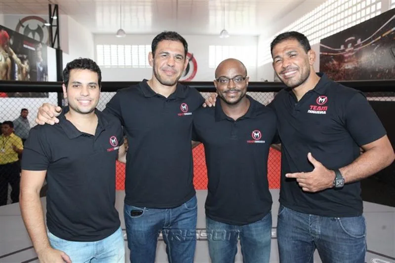 Adriano Oliveira, Rodrigo Minotauro, Júlio Holanda e Rogério Minotouro